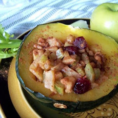 Apple Stuffed Acorn Squash. . . Microwave-Style!