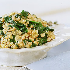 Sauteed Spinach and White Beans