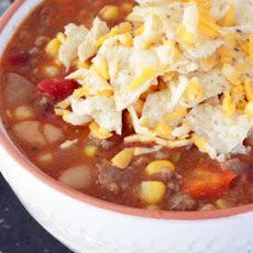 Ground Sausage and White Bean Chili