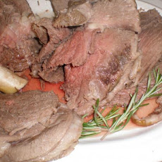 Leg of Lamb With Garlic and Rosemary