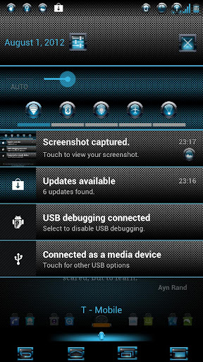 CarbonGlass ICS JB Theme