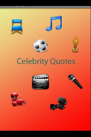 Celebrity phrases quotes