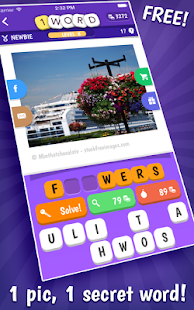 How to download 1 Word - a free quiz game lastet apk for bluestacks