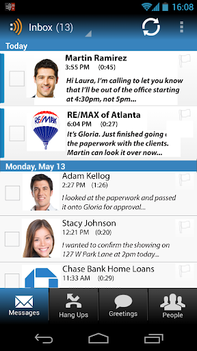 youmail-visual-voicemail for android screenshot