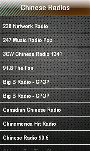 Chinese Radio Chinese Radios