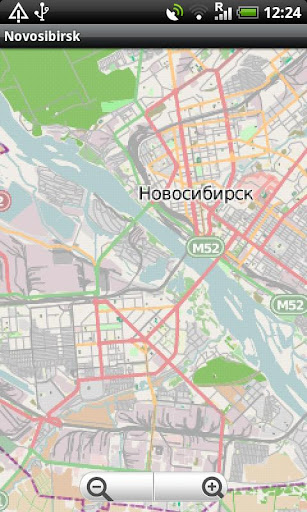 Novosibirsk Street Map