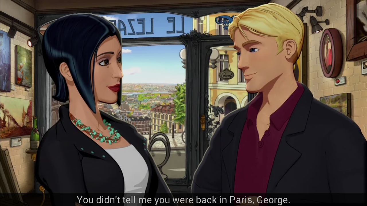 Android application Broken Sword 5: Episode 1 screenshort