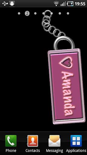 Amanda Name Tag