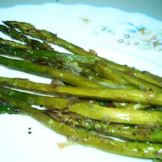 Roasted Asparagus with Shallots