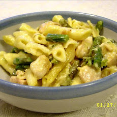 Chicken and Penne Parmesan