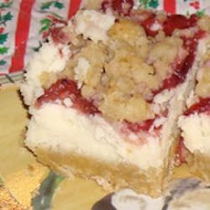 Cheesecake Cranberry Bars