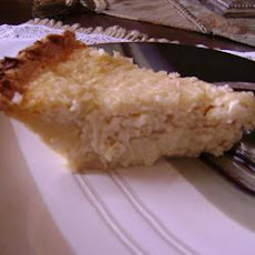 Coconut Custard Pie IV