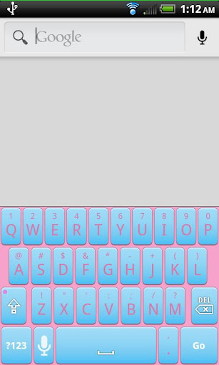 Cotton Candy Keyboard Skin