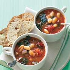 Minestrone with Collard Greens and White Beans