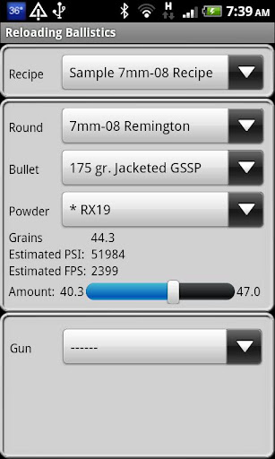 【免費運動App】7mm-08 Remington Ballistics-APP點子