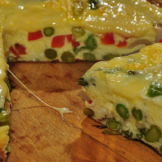 Asparagus and Sun-Dried Tomato Frittata