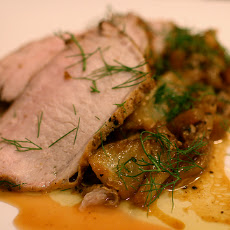 Pork Tenderloin Studded With Rosemary and Garlic