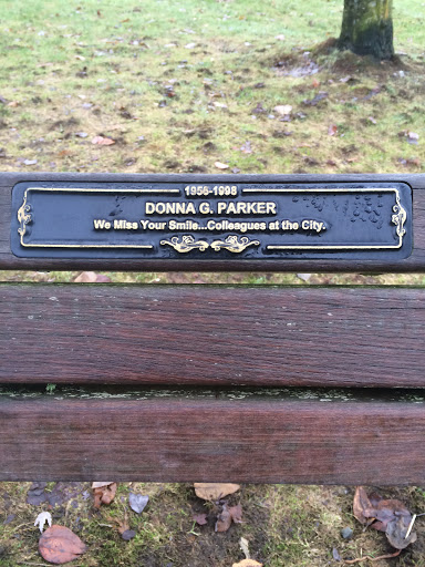 Donna G. Parker Memorial Bench 