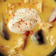 Cheesy Chicken-Potato Soup
