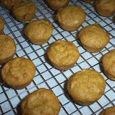 Lemon-Pumpkin Mini Muffins