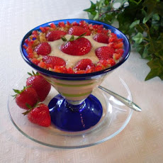 Tofu Strawberry Dessert