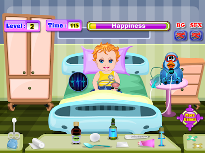 How to mod Baby is sick Girls Games lastet apk for bluestacks
