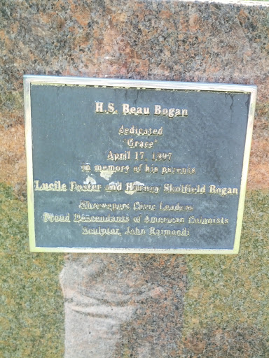 Bogan Memorial Plaque