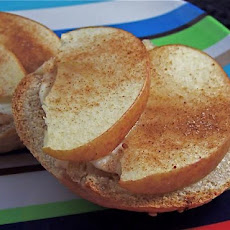Apple, Camembert Bagel
