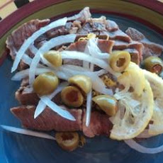 Grilled Steaks With Martini Twist