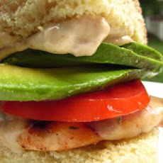 Dan's Favorite Supersized Southwestern Chicken Sandwich