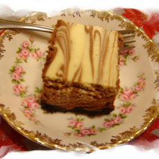 Chocolate-Vanilla Swirl Cheesecake