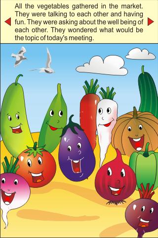 Mr. Vegetable Kids Story