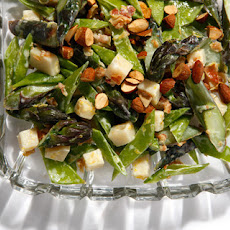 Patricia Wells's Crunchy Asparagus and Snow Pea Salad Recipe