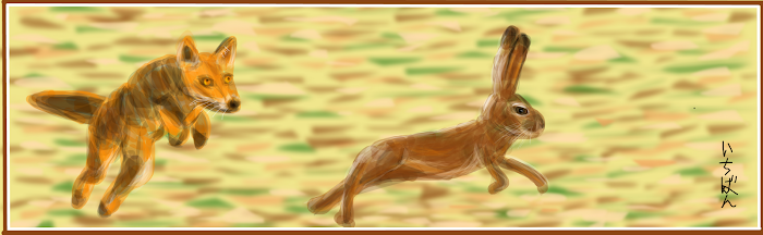 Fox and Rabbit