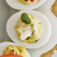 High Society Deviled Eggs