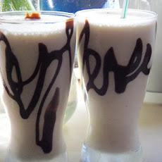 Peanut Butter-Banana Milk Shake