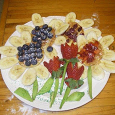 Flower Garden Waffles