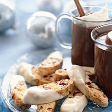 Pistachio, Raspberry, and White Chocolate Biscotti