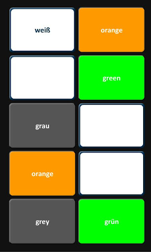 Language Colour Match