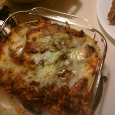 Chicken Mole 'lasagna'.....easy and Good!