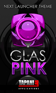 How to download Next Launcher Theme glas pink patch 4.62 apk for android