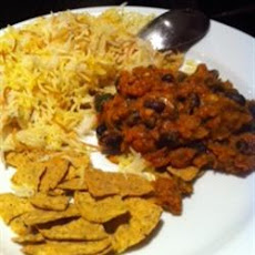 Spinach, Red Lentil, and Bean Curry