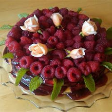Royal Raspberry Cheesecake