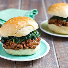 Jerk Sloppy Joes With Coconut Creamed Spinach