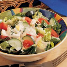 Salad with Creamy Dressing