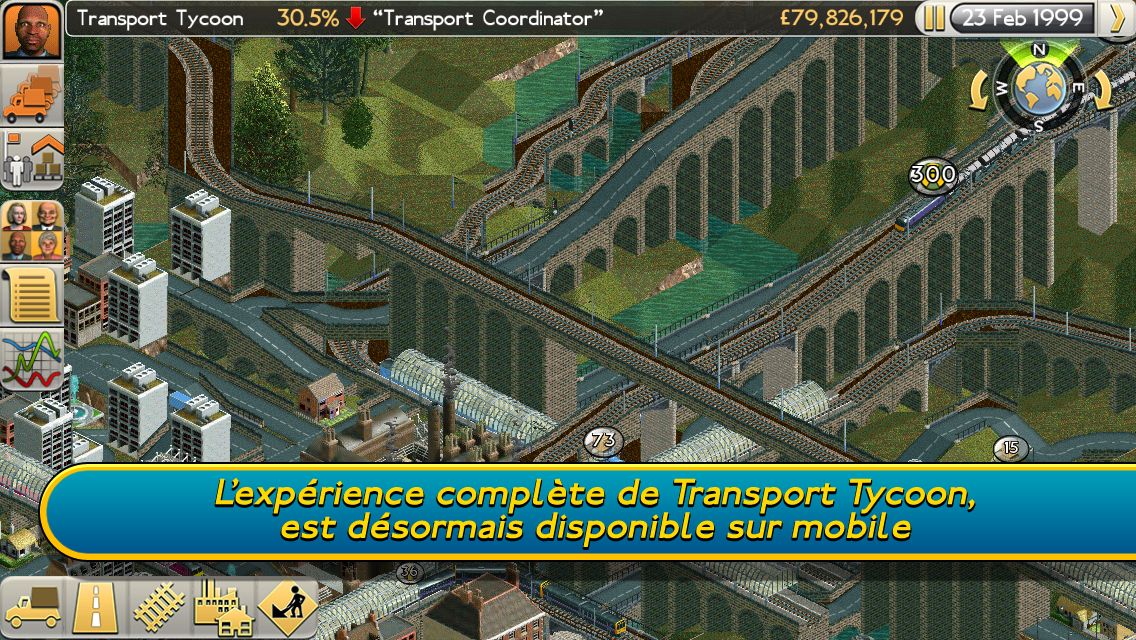 Android application Transport Tycoon screenshort
