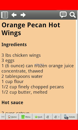 【免費書籍App】Luscious Chicken Wing Recipes-APP點子