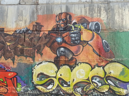 Граффити Iron Man