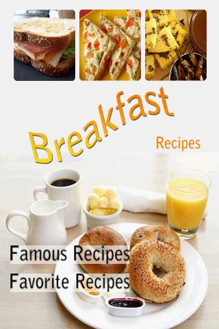 Breakfast Recipes Cookbook