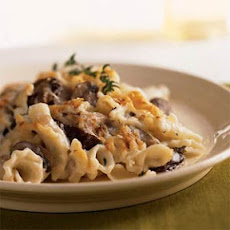 Mushroom Rigatoni Bake